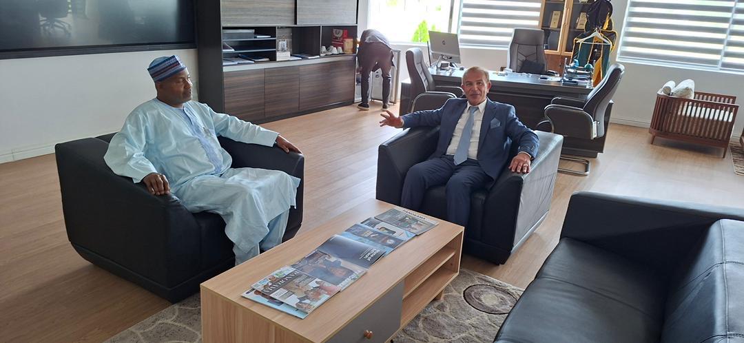 NUC Executive Secretary Pays Courtesy Visit to Wigwe University