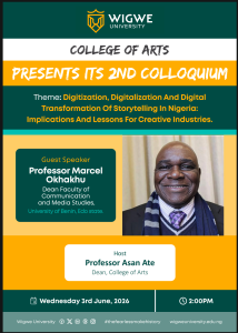 Wigwe University 2nd Colloquium